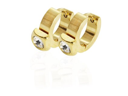 vyr 964 nausnice zlate se zirkonem