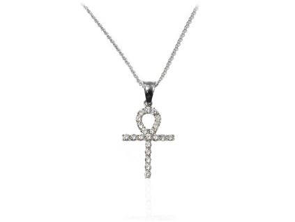 vyr 980 retizek damsky s priveskem krizku se zirkony