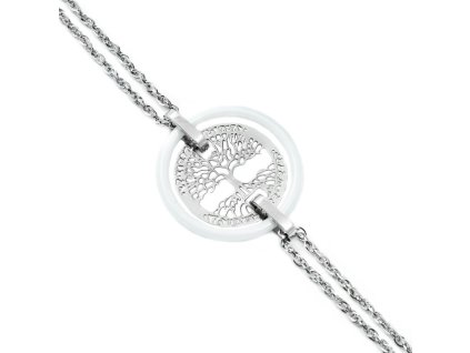 vyr 1003 naramek strom zivota s keramikou vyrezavany