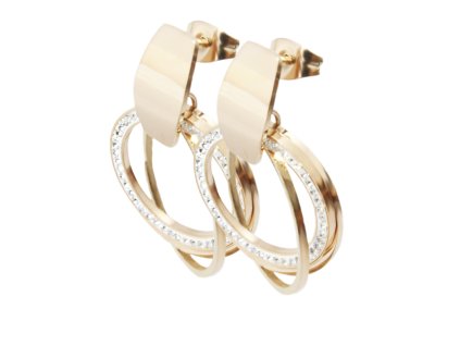 vyr 1006 nausnice rose gold kruhy