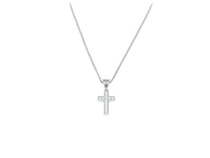 vyr 1163 nahrdelnik krizek se zirkony mali detail