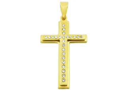 vyr 1303 zlaty krizek privesek