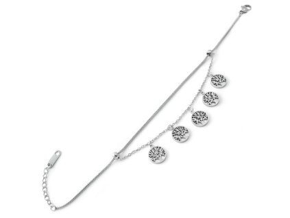 vyr 1389 naramek damsky dvojity tenky strom zivota