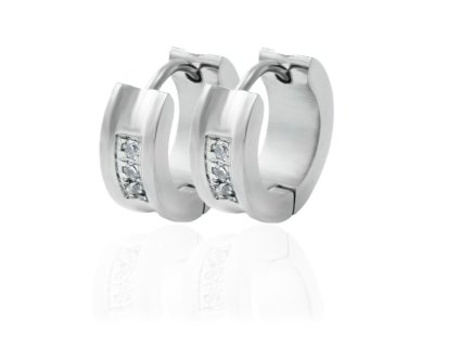 vyr 1506 nausnice kruhy male se tremi zirkony