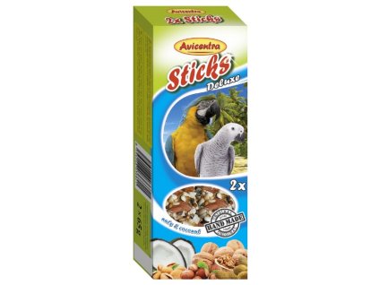 Avicentra tyč papoušek velký ořech+kokos110g