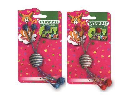 Tatrapet hračka pro kočky - míček provázkový 20cm