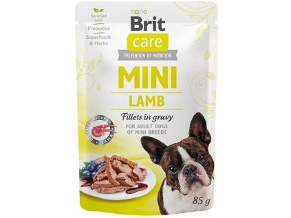 Brit Care Mini Lamb fillets in gravy 85g