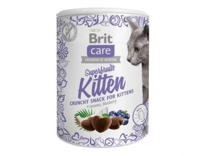 Brit care cat snack Superfruits Kitten 100g