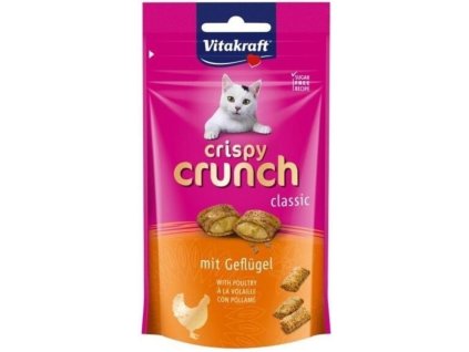 Vitakraft 60g Crispy crunch drůbež cat