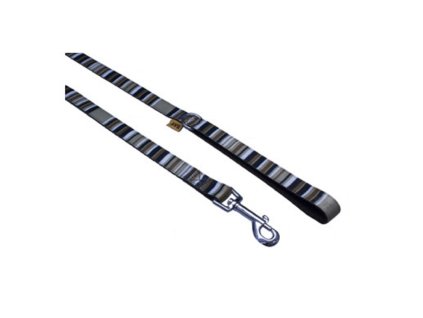 Vod.popruh 1,0x120cm proužky hnědé