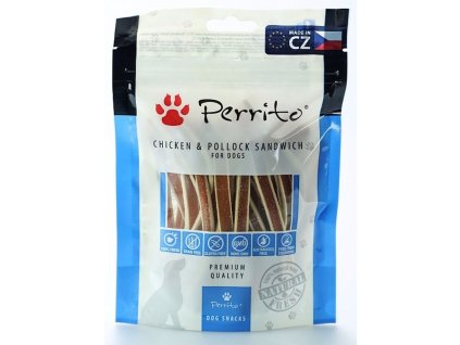 Perrito 100g Chicken and Pollock Sandwich dog
