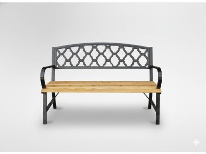 Lavička do zahrady 120 x 56 x 85 cm