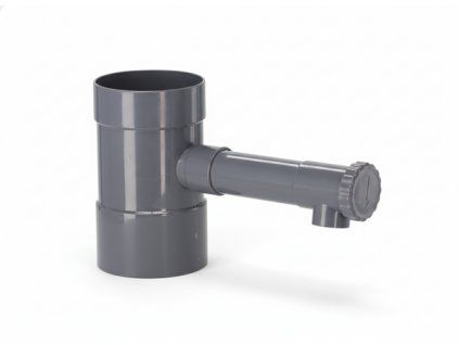 Sběrač dešťové vody šedý 100 mm