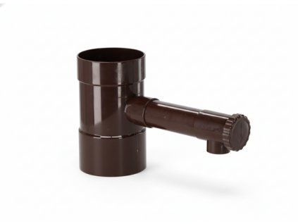 SBĚRAČ DEŠŤOVÉ VODY HNĚDÝ 100 MM