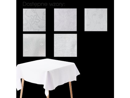 UBROUS BÍLÝ 130*180 CM BAL. 1 KS *4730*