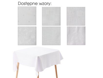 UBROUS BÍLÝ 90X160 BAL. 1 KS *4921