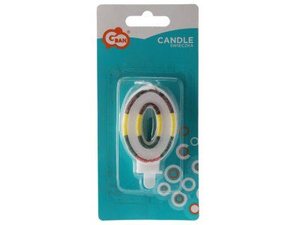 SVÍČKA "0" ČÍSLICE