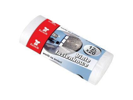 PYTLE NA ODPADKY 12L BÍLÉ KOUPELNOVÉ *8932*