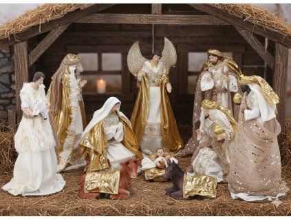 SADA VÁN. FIGUREK, 10 KS, DO 33 CM *6462