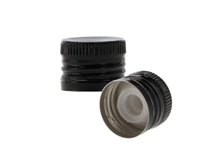 Kovové víčko na galony/31,5/ černé