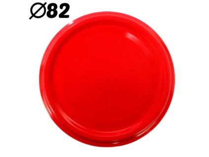 Víčka FI 82 6Z červená karton 660ks