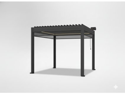 Roleta ZIP do pergoly aluminiové 3 m