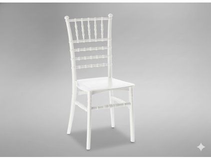 Plastová židle DIAMOND - bílá