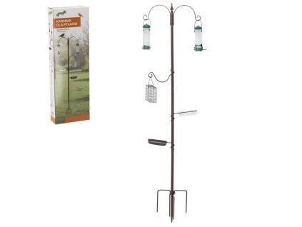 KRMÍTKO PRO PTÁKY H 190 CM (+KOTVY) OCEL *5047