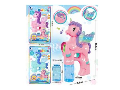 Bublifuk modrý jednorožec