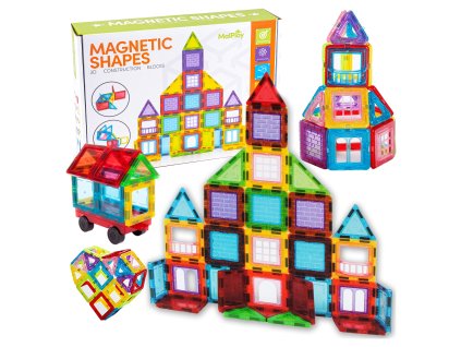 Magnetické kostky 3D 45 ks