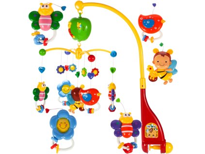 Kolotoč s včelkami a motýlky