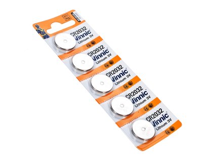 5 ks. Baterie Vinnic/Everactive Lithium CR2032