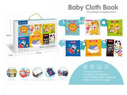 Látkové knížky pro děti