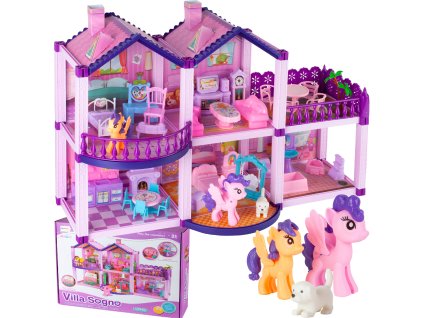 Domeček pro panenky Villa poníků