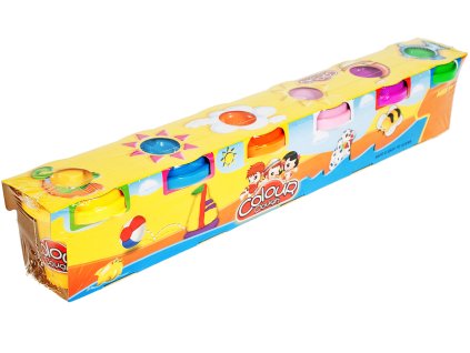 Modelína tuby, 6 ks