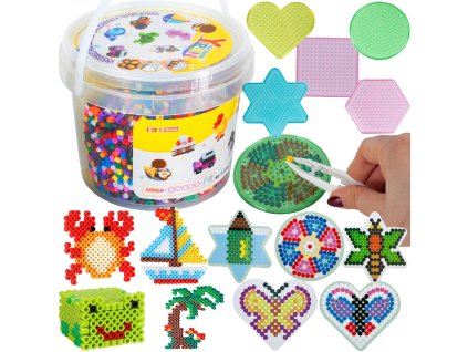 Korálky na zažehlování SADA 5000 ks