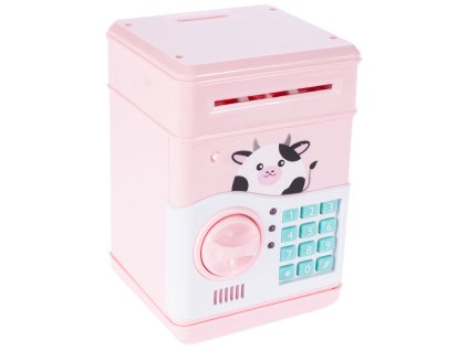 Pokladnička sejf s prasátkem kravičkou