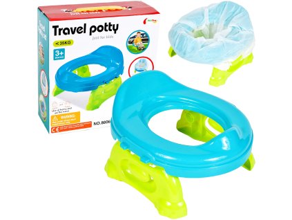 Cestovní nástavec pro nočník sáčky modrý