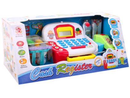Pokladna s doplňky a zvukem