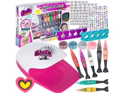 Sada fixů na zdobení nehtů