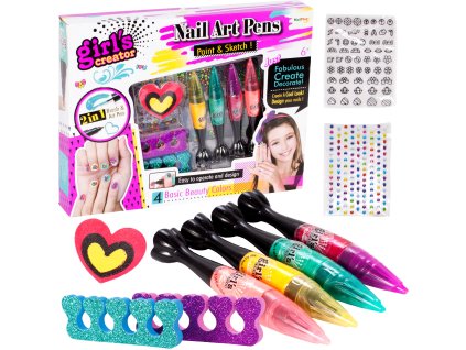 Sada na zdobení nehtů