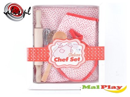 Kuchyňská sada - zástěra Šéfkuchařka