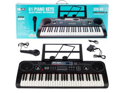 Varhany 61 kláves + mikrofon