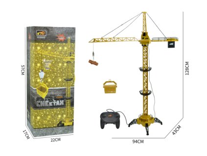 Elektricky ovládaný jeřáb 128 cm