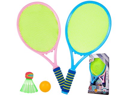 Raketky na hraní + míček 45 cm