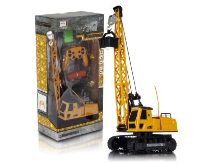 Jeřáb na pásovém podvozku RC 50cm
