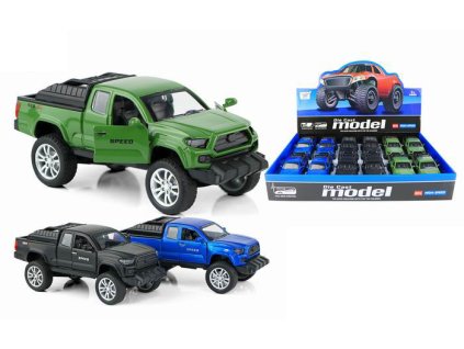 Kovové auto mini PICKUP s pohonem 1 ks