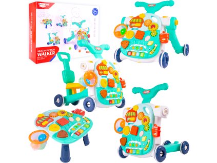 Chodítko, jezdítko a stolek 4v1 Basketbal