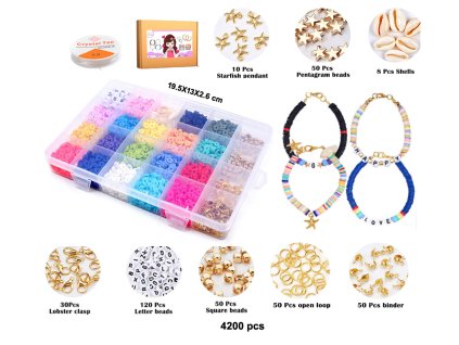 Sada pro výrobu náramků 4200KS DIY