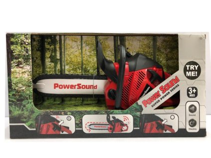 Červená řetězová pila